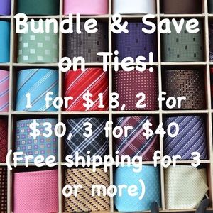 Bundle & Save on Luxury Silk Ties!